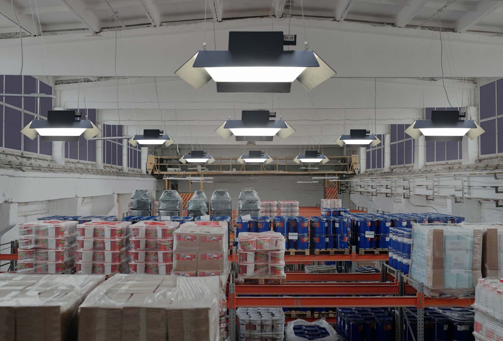 Stagno | Industrial high bay pendant light - Smart & LED.